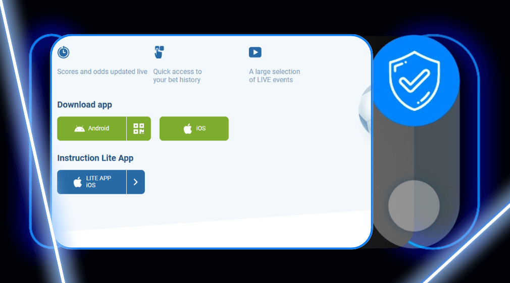 1xBet Official Applications